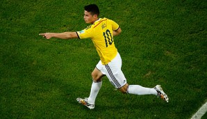 Fingerzeig: Inzwischen kennt James Rodriguez die ganze Welt