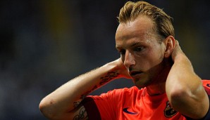 Ivan Rakitic und der FC Barcelona taten sich gegen Malaga äußerst schwer