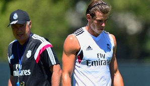 Gareth Bale (r.) wird Carlo Ancelotti auch gegen Barca fehlen