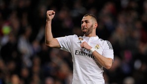 Seit 2008 steht Benzema bei Real unter Vertrag