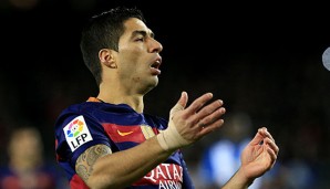 Luis Suarez wird beim Rückspiel gegen Espanyol und einem möglichen Viertelfinal-Hinspiel fehlen