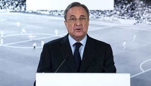 Florentino Perez sieht sein Team auch ohne Transfers gut gerüstet