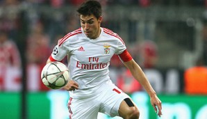 Nicolas Gaitan spielte in der Champions League mit Benfica gegen den FC Bayern