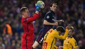 Marc-Andre ter Stegen duelliert sich auf der Torhüterposition mit Claudio Bravo