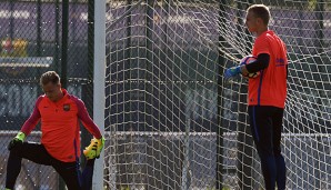 Der Konkurrenzkampf zwischn ter Stegen und Cillessen kann beginnen