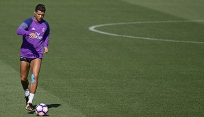 Cristiano Ronaldo ist wieder im Mannschaftstraining