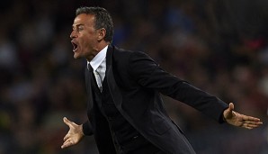 Luis Enrique wütend über die Leistung seines Teams