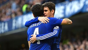 Cesc Fabregas und Oscar wurden immer wieder mit anderen Vereinen in Verbindung gebracht