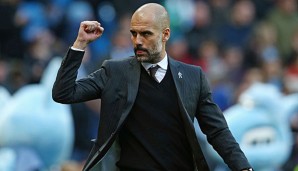 Pep Guardiola ist derzeit Trainer bei Manchester City