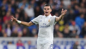 Pepe wird Real MAdrid vorerst fehlen