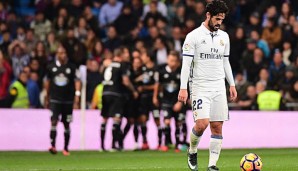 Isco scheint nicht glücklich in Madrid zu sein, nach Vertragsablauf soll Barca interessiert sein