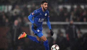 Riyad Mahrez steht vor einem Wechsel zum FC Barcelona