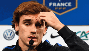 Antoine Griezmann wirkt auf die ständigen Fragen nach seiner Zukunft genervt