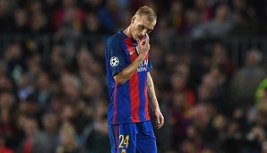 Jeremy Mathieu hat beim FC Barcelona wohl keine Zukunft