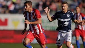 Real und Barca kämpfen um Theo Hernandez (L.)