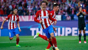 Antoine Griezmann sorgte für strahlende Gesichter bei den Anhängern der Rojiblancos