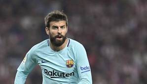 Gerard Pique fehlt dem FC Barcelona im Spitzenspiel