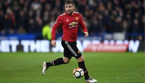 Luke Shaw steht wohl auf dem Zettel des FC Barcelonas.