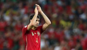 Bayerns Javi Martinez wartete vergeblich auf eine Einladung von Spaniens Coach Lopetegui.