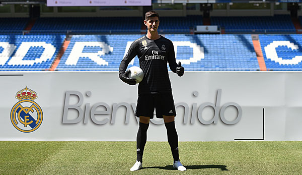 Thibaut Courtois wechselte von Chelsea zu Real.