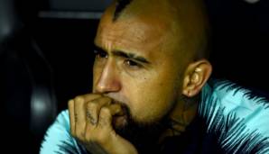 Arturo Vidal vom FC Barcelona ist unter Ernesto Valverde kein Stammspieler.