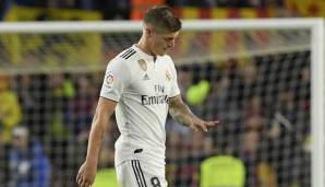 Toni Kroos fehlt Real Madrid im Pokalspiel bei UD Melilla.