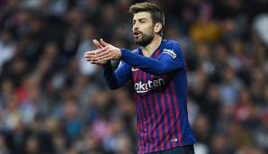 Gerard Pique: Immer wieder offenbarte er Schnelligkeitsdefizite, die Real jedoch nicht bestrafte. Wie gewohnt sicher im Passspiel. Gewann nur knapp 44 Prozent seiner Zweikämpfe. Note: 3,5.