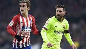 Antoine Griezmann und Lionel Messi könnten bald zusammenspielen.