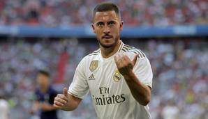 Eden Hazard wird bei Real Madrid künftig die Rückennummer 7 tragen.