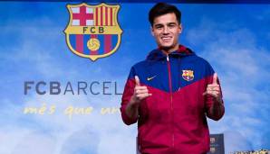 PHILIPPE COUTINHO: Andersherum blutet jedem Barca-Fan wohl das Herz, dass der Klub einst 160 Millionen Euro für Coutinho in die Hand nahm und davon noch einige Rechnungen offen sind - ausstehende Forderungen an Barca: 94,6 Millionen Euro.