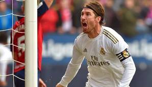 der viermalige Champions League Sieger Sergio Ramos