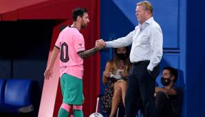 Ronald Koeman verzichtet in Kiew auf Lionel Messi.