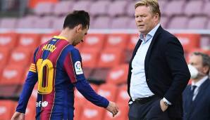 Ronald Koeman betont nochmals die Wichtigkeit eines Messi-Verbleibs für den Erfolg des FC Barcelona.