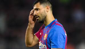 Sergio Agüero (33) muss nach seinem Zusammenbruch in einem Spiel der spanischen Liga für mindestens drei Monate pausieren.