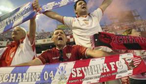 Nach einem 0:0 im Hinspiel schoss Antonio Puerta den FC Sevilla mit seinem Tor in der Verlängerung gegen den FC Schalke 04 ins UEFA-Cup-Finale 2006. Die Fans beider Klubs verbrüderten sich unterdessen.