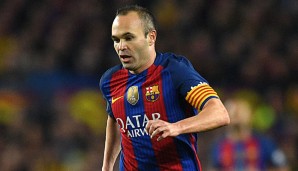 Andres Iniesta hat gegen Real Madrid stark aufgespielt