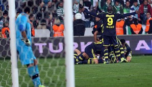 Fenerbahce hat wieder mit einem Tor in der Nachspielzeit gewonnen