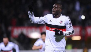 Demba Ba traf per Freistoß zur Führung für Besiktas