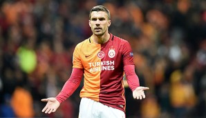 Lukas Podolski wird wohl einige Wochen fehlen