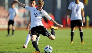 Sam Francis Schreck erzielte den 2:2-Ausgleich für die U17