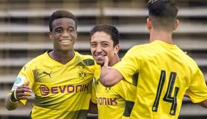 Youssoufa Moukoko erzielte in sieben Spielen bereits 16 Saisontreffer