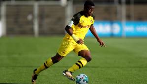 Youssoufa Moukoko erzielte in 25 Spielen der laufenden Saison bislang 46 Tore und brach damit alle Rekorde der U-17-Bundesliga.