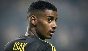 Alexander Isak spielte für die U19 des BVB