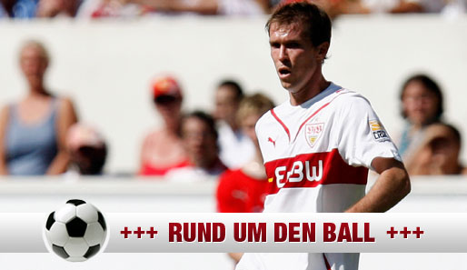 Alex Hleb kommt für den VfB Stuttgart gegen Glasgow wohl nicht zum Einsatz