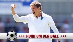 Julian Nagelsmann trainiert derzeit die U19 in Hoffenheim und soll Stevens-Nachfolger werden