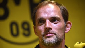 Thomas Tuchel stellt sich den Fragen bei der Pressekonferenz