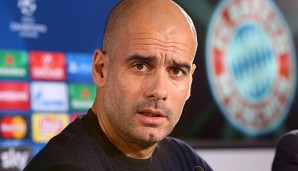 Pep Guardiola spielt am Wochenende gegen Werder Bremen