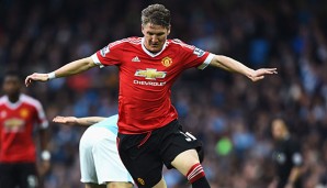 Bastian Schweinsteiger taucht nun schon in der Bilanz von United auf