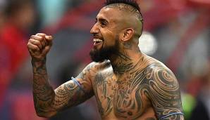 Arturo Vidal spielt für den FC Bayern.