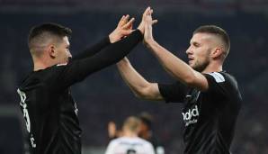 Luka Jovic und Ante Rebic spielen bei Eintracht Frankfurt.